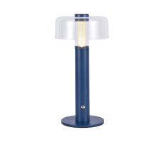 LED Ściemnialna akumulatorowa lampa stołowa LED/1W/5V 3000K 1800 mAh niebieska