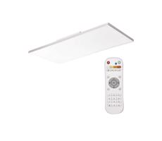 LED Ściemniany plafon LED/24W/230V + pilot kwadrat 2700K-6000K