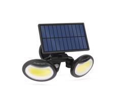 LED Solarny naświetlacz z czujnikiem 2xLED/4W/5V IP65