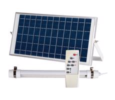 LED Świetlówka z czujnikiem i panelem solarny JIMMY 40W/5000 mAh 3,7V 6000K IP65+pilot