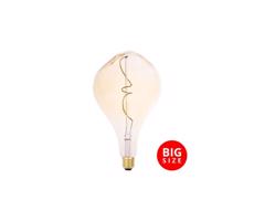 LED Żarówka FILAMENT BUMPED VINTAGE ET160 E27/4W/230V 2000K