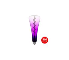 LED Żarówka FILAMENT SHAPE T110 E27/5W/230V 1800K fioletowa