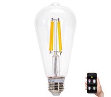 LED Żarówka FILAMENT ST64 E27/6W/230V 2700-6500K -