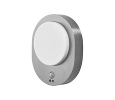 Ledvance - LED Zewnętrzny kinkiet z czujnikiem DISC LED/8W/230V IP44