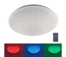 Leuchten Direkt 14242-16 - LED RGB Ściemniana lampa SKYLER LED/18W/230V + pilot