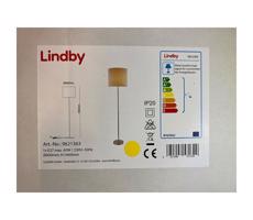 Lindby - Lampa podlogowa PARSA 1xE27/60W/230V