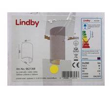 Lindby - LED Kinkiet JENKE 2xLED/2,5W/230V