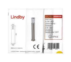 Lindby - LED Lampa zewnętrzna BELEN LED/4,1W/230V IP44