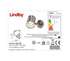 Lindby - LED Ściemnialny kinkiet EBBI 1xE14/5W/230V