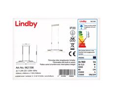 Lindby - LED Żyrandol ściemnialny na lince JUDIE 2xLED/11,5W/230V