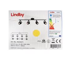 Lindby - Oświetlenie punktowe LEONOR 4xGU10/5W/230V