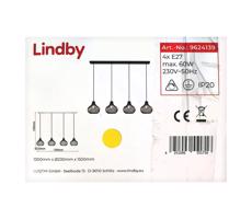 Lindby - Żyrandol na lince FRANCES 4xE27/60W/230V