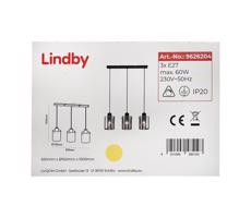 Lindby - Żyrandol na lince KOURTNEY 3xE27/60W/230V