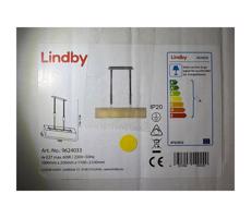 Lindby - Żyrandol na lince MARIAT 4xE27/60W/230V