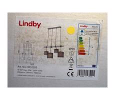 Lindby - Żyrandol na lince RUKAIA 4xE27/42W/230V