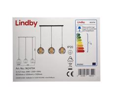 Lindby - Żyrandol na lince YELA 3xE27/60W/230V