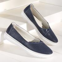 Loafersy Donna - granatowy - Rozmiar 36