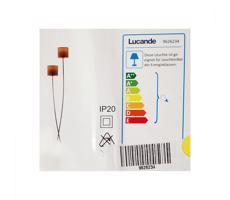 Lucande - Lampa podłogowa JULJANA 2xE14/40W/230V