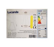 Lucande - LED Żyrandol ściemnialny na lince LYANI LED/20,5W/230V