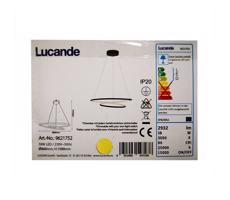 Lucande - LED Żyrandol ściemnialny na lince MIRASU LED/58W/230V