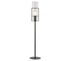 Markslöjd 108556 - Lampa stołowa TUBO 1xE14/40W/230V 65 cm czarne/clear