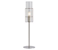 Markslöjd 108557 - Lampa stołowa TUBO 1xE14/40W/230V 50 cm chrom błyszczący/clear