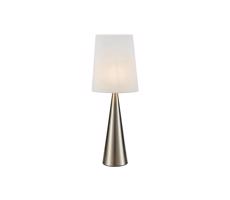 Markslöjd 108624 - Lampa stołowa CONUS 1xE14/40W/230V białe/matowy chrom