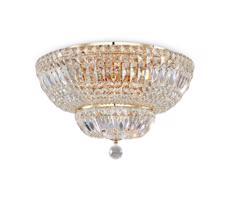 Maytoni DIA100-CL-12-G - Lampa sufitowa BASFOR 12xE14/60W/230V złoty