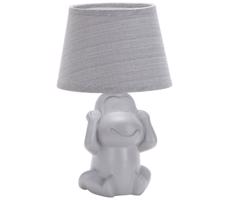 ONLI - Lampa stołowa MONKEY 1xE14/6W/230V szara