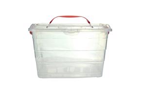 Organizer 14 l - przezroczysty - Rozmiar 31,5x22x23,5cm, 14l