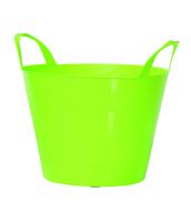 Plastikowy kosz wielofunkcyjny - lemonka - Rozmiar 34 cm, 15 l