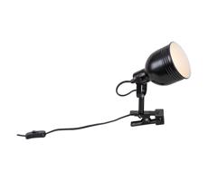 Rabalux 3092 -Lampa z klipsem 1xE14/25W/230V czarny