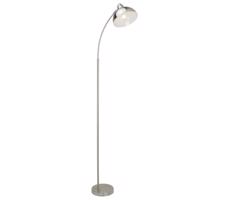 Rabalux 5241 - Lampa podłogowa DARON 1xE27/40W/230V matowy chrom