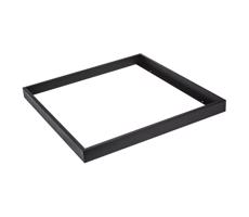 Ramka metalowa do montażu paneli LED 600x600 mm czarna