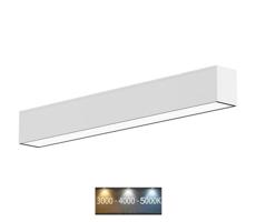 Sinclair LSM 24-40CCT - LED Plafon LSM LED/40W/230V 120 cm srebrny