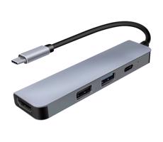 SSH1201 - USB-C hub 4w1 Power Delivery 100W a HDMI 4K