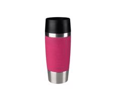 Tefal - Kubek podróżny 360 ml TRAVEL MUG stal nierdzewna/różowy