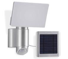 Telefunken 304704TF -LED Solarny reflektor ścienny z czujnikiem LED/6W/3,7V IP44