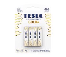 Tesla Batteries - 4 szt. Bateria alkaliczna AAA GOLD+ 1,5V