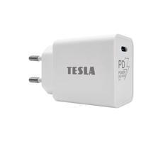 TESLA Electronics - Adapter do szybkiego ładowania Power Delivery 20W biały