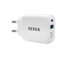 TESLA Electronics - Adapter do szybkiego ładowania Power Delivery 25W biały