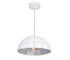 Top Light Apolo 30B - Żyrandol na lince 1xE27/40W/230V biały/srebrny