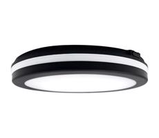 Top Light - LED Oświetlenie łazienkowe COMET LED/24W/230V IP54 śr. 30 cm czarne