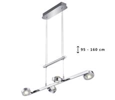 TRIO - LED Żyrandol na lince LENTIL 8xLED/2,3W/230V