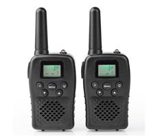 WLTK1000BK - SET 2x Walkie-talkie z oświetleniem LED 3xAAA zasieg 10 km