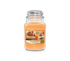 Yankee Candle - Świeca zapachowa FARM FRESH PEACH duża 623g 110-150 godziny