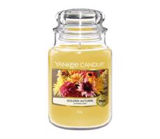 Yankee Candle - Świeca zapachowa GOLDEN AUTUMN duża 623g 110-150 godziny