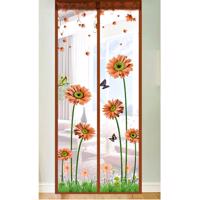 Zasłona przeciw owadom z magnesem - Gerbera - Rozmiar 90 x 210 cm