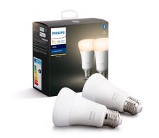 ZESTAW 2x LED Żarówka ściemnialna Philips Hue WHITE E27/9W/230V 2700K