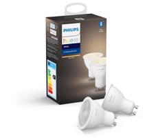 ZESTAW 2x LED Żarówka ściemnialna Philips Hue WHITE GU10/5,2W/230V 2700K